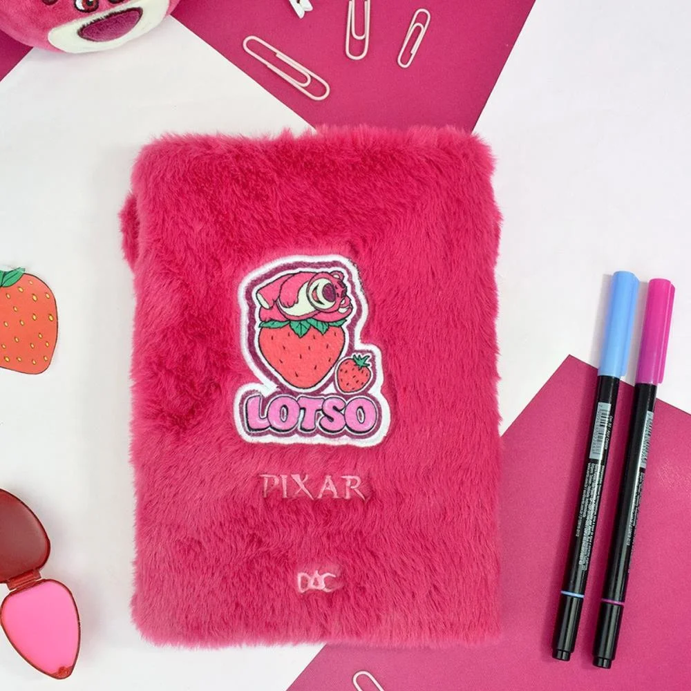 CADERNO A5 LOTSO C/PELUCIA 80FLS 21X15CM DAC (UNIDADE) - imagem 4