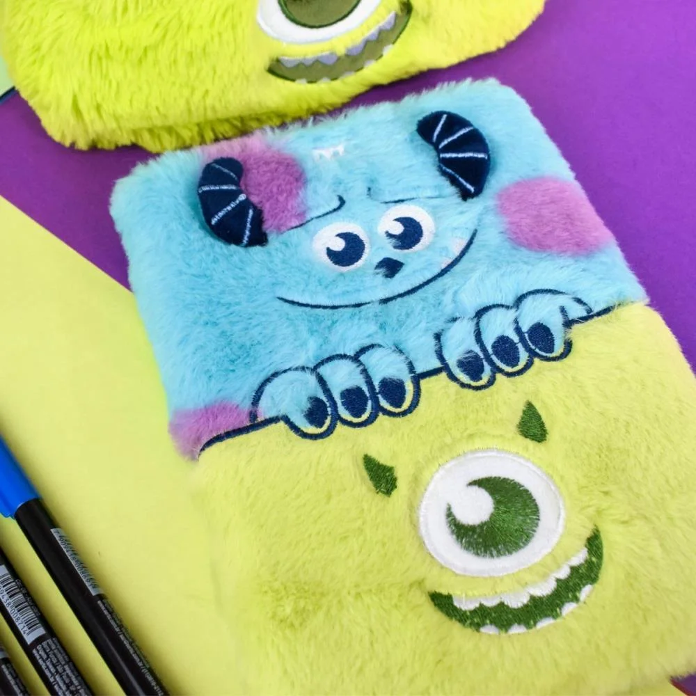 CADERNO A5 MONSTROS S.A C/PELUCIA 80F DAC (UNIDADE) - imagem 5