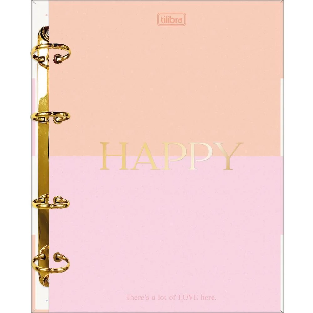 CADERNO ARGOLADO HAPPY COLEGIAL 80FLS. TILIBRA (UNIDADE) - imagem 5