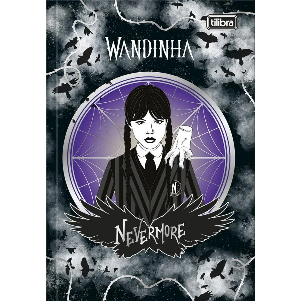 CADERNO BROCHURA 1/4 CAPA DURA WANDINHA 80FLS. TILIBRA (PCT.C/05) - imagem 3