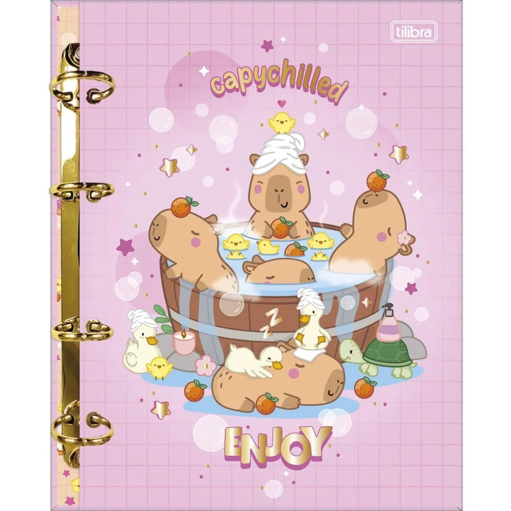 CADERNO ARGOLADO CAPYCLUB 80FLS 177X240MM TILIBRA (UNIDADE) - imagem 4