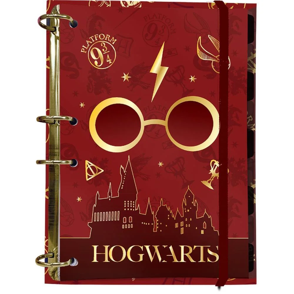 CADERNO ARGOLADO HARRY POTTER COLEGIAL 144F DAC (UNIDADE) - imagem 6