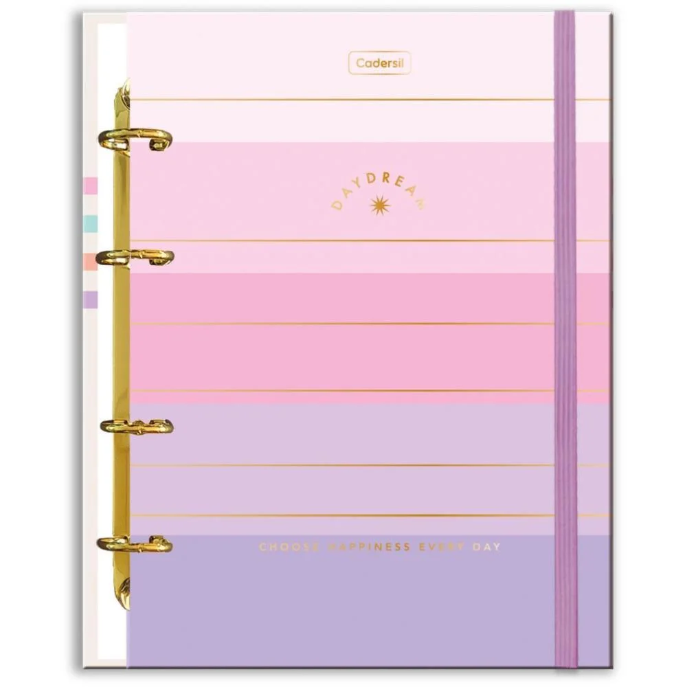 CADERNO ARGOLADO DAYDREAM C/ELAST+ 6DIVIS.80F(S CADERSIL (UNIDADE) - imagem 12