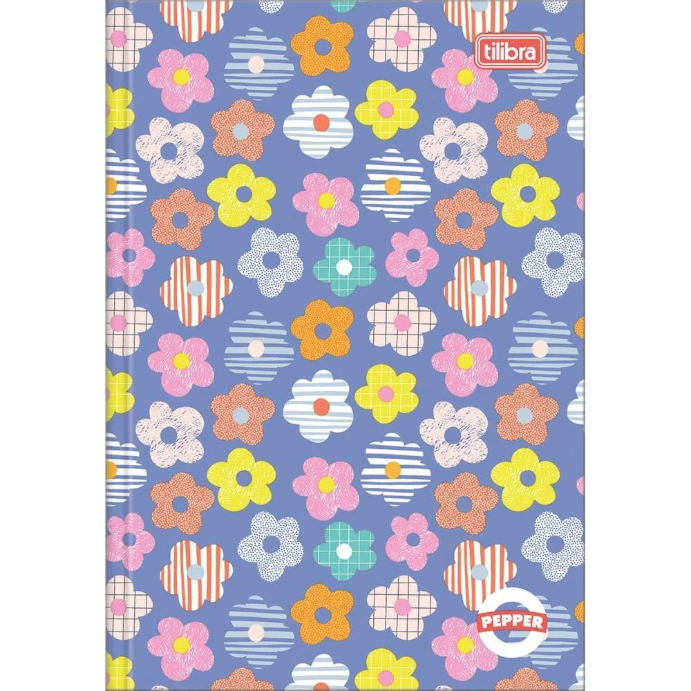 CADERNO BROCHURA 1/4 CAPA DURA PEPPER 80FLS. TILIBRA (PCT.C/05) - imagem 5