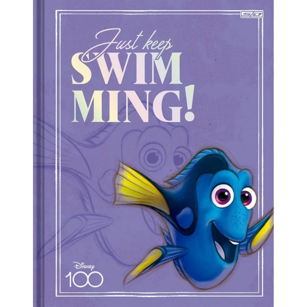 CADERNO BROCHURA 1/4 CAPA DURA DISNEY 100 160F ANIMATIVA (PCT.C/02) - imagem 3