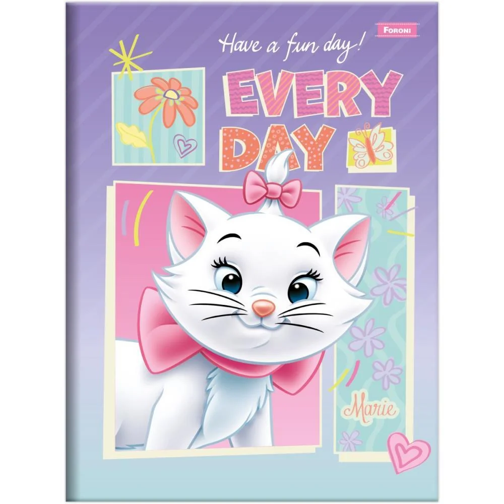 CADERNO BROCHURA 1/4 CAPA DURA MARIE 80FLS FORONI (PCT.C/05) - imagem 4