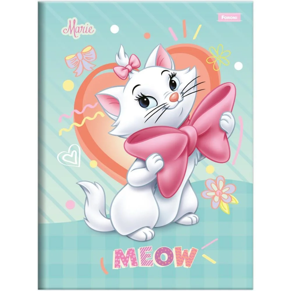 CADERNO BROCHURA 1/4 CAPA DURA MARIE 80FLS FORONI (PCT.C/05) - imagem 6