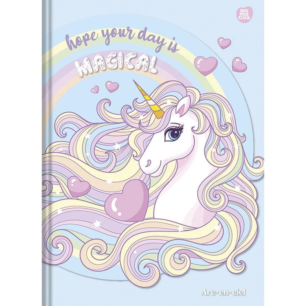 CADERNO BROCHURA 1/4 CAPA DURA ARC-EN-CIEL 80F ANIMATIVA (PCT.C/05) - imagem 3