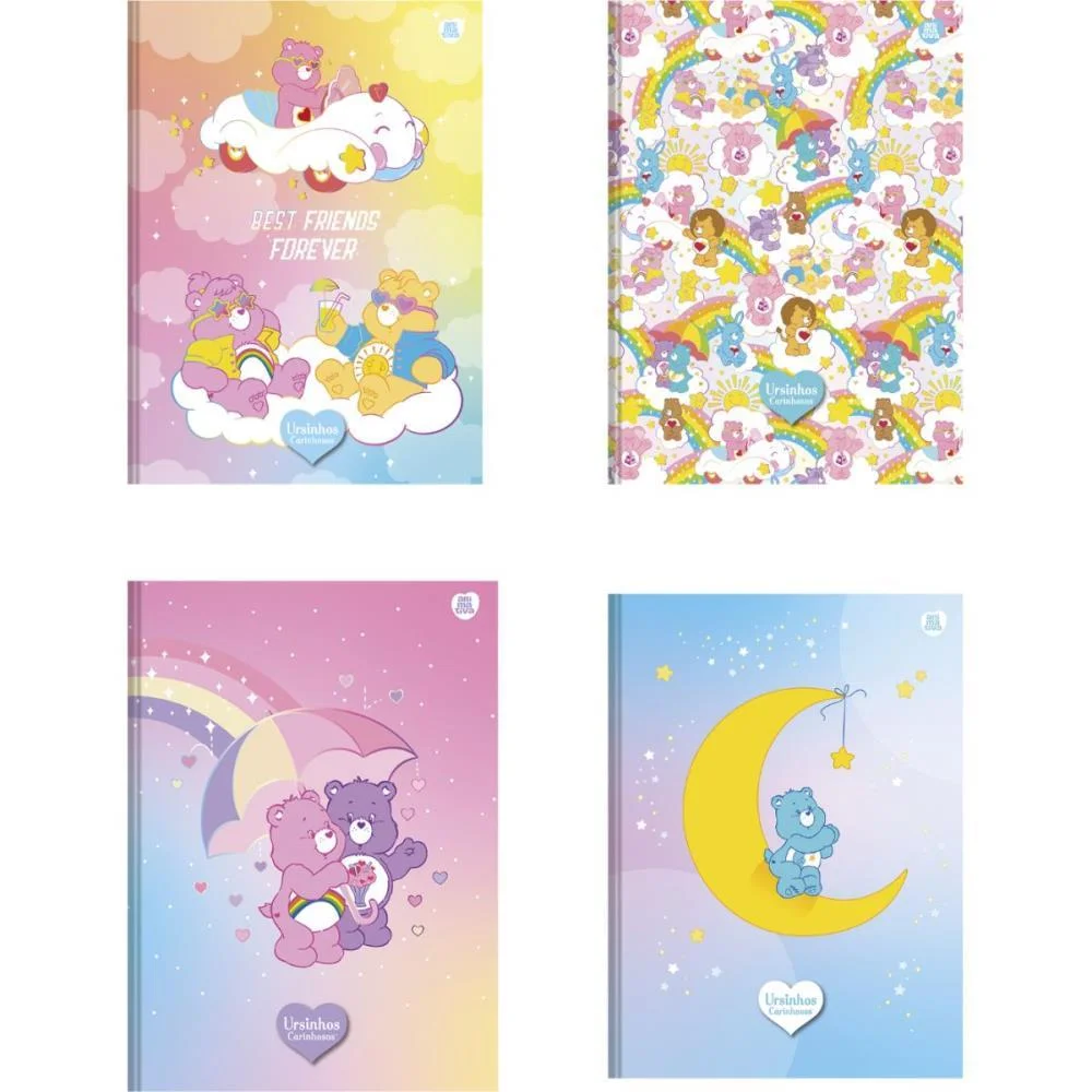 CADERNO BROCHURAO CAPA DURA URSINHOS CARINHOSOS 80F ANIMATIVA (PCT.C/05) - imagem 5