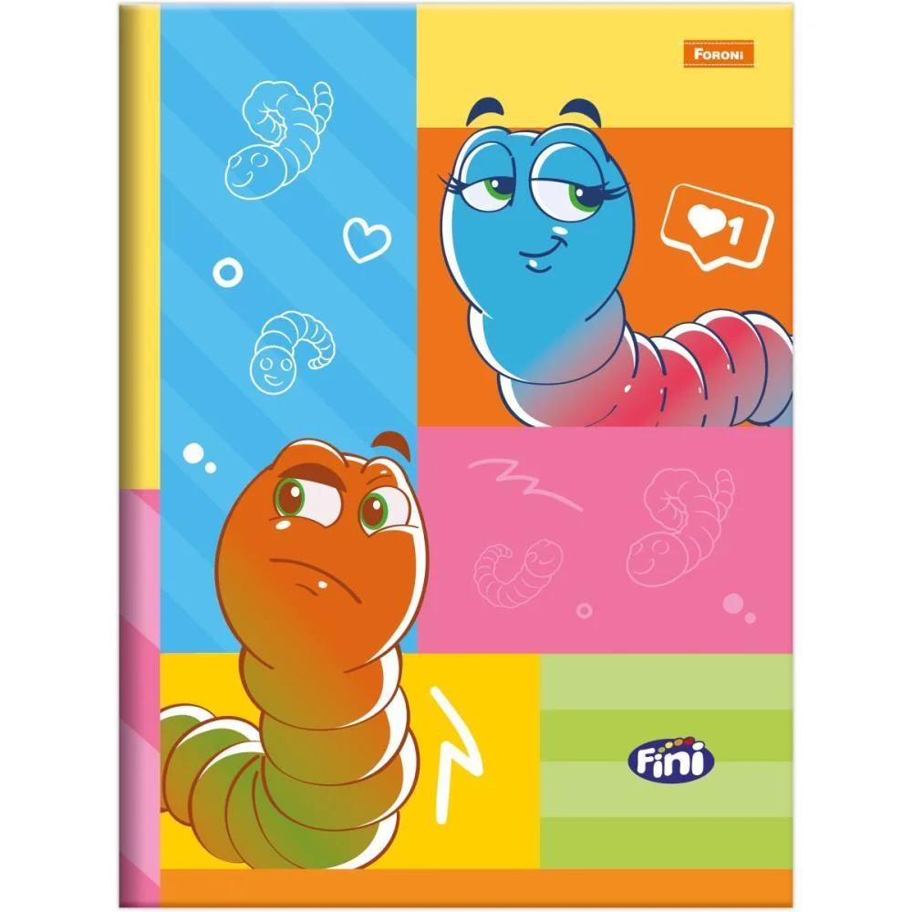 CADERNO BROCHURA 1/4 CAPA DURA FINI 80F FORONI (PCT.C/10) - imagem 4