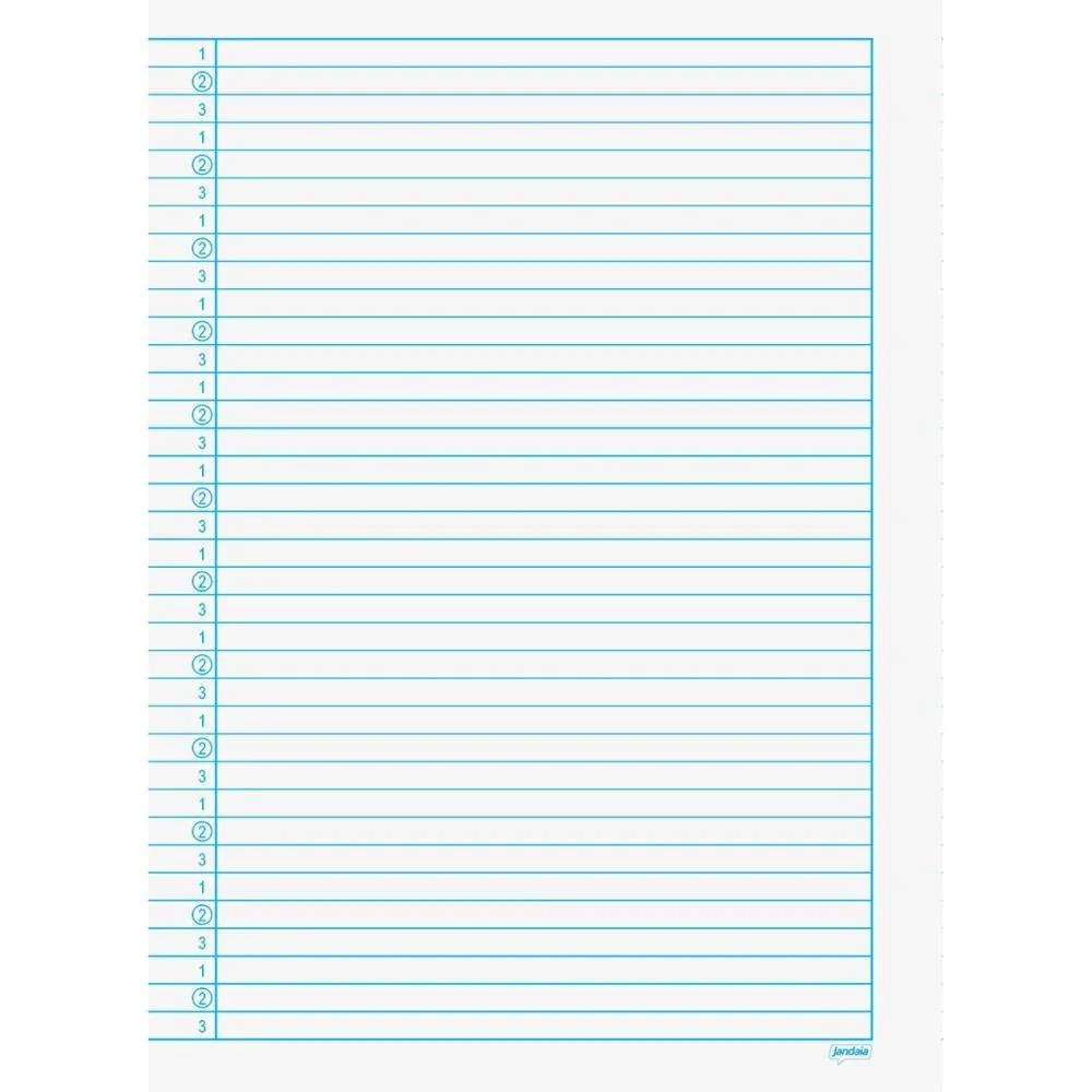 CADERNO BROCHURAO JANDAINHA BEM BOM VERDE 60FLS JANDAIA (PCT.C/10) - imagem 4