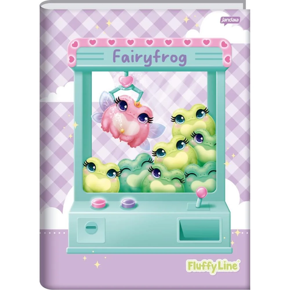 CADERNO BROCHURA 1/4 CAPA DURA FLUFFY 80FLS. JANDAIA (PCT.C/05) - imagem 6