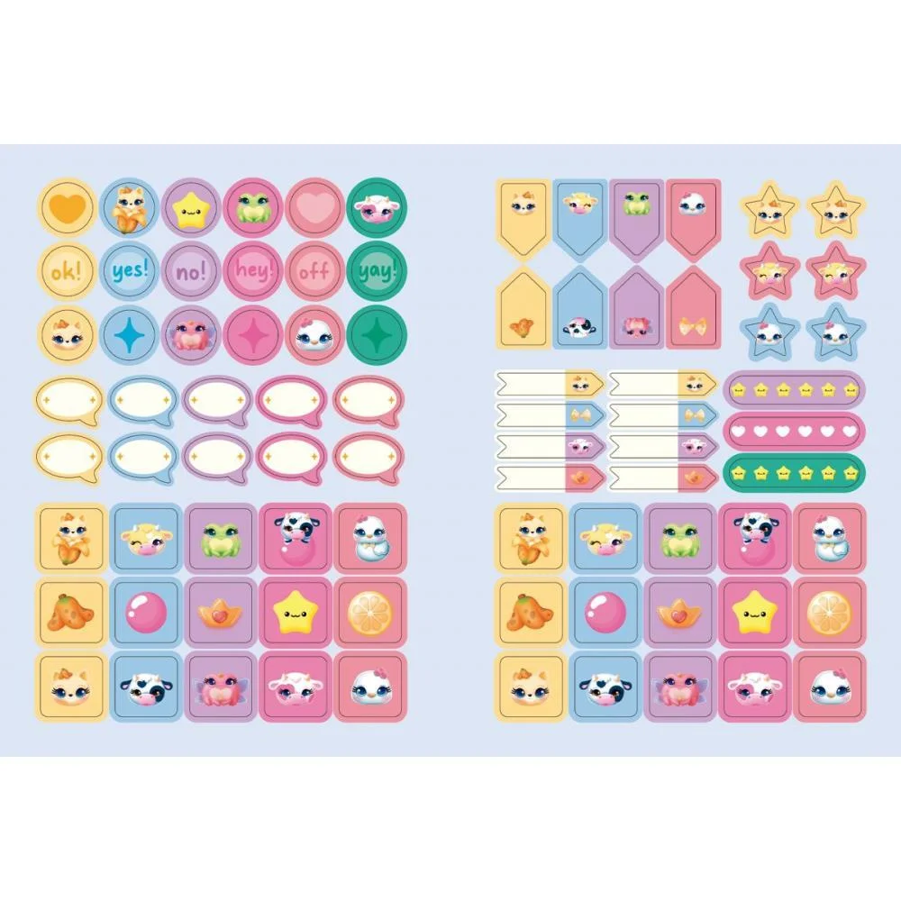 CADERNO BROCHURA 1/4 CAPA DURA FLUFFY 80FLS. JANDAIA (PCT.C/05) - imagem 8