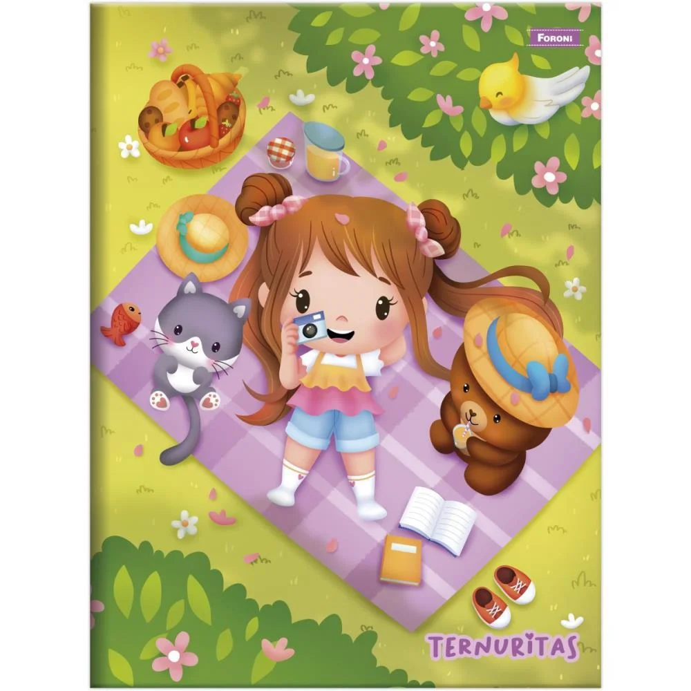 CADERNO BROCHURAO CAPA DURA TERNURITAS 80F FORONI (PCT.C/05) - imagem 3