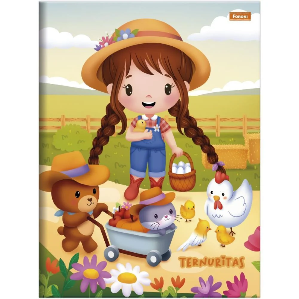 CADERNO BROCHURAO CAPA DURA TERNURITAS 80F FORONI (PCT.C/05) - imagem 4