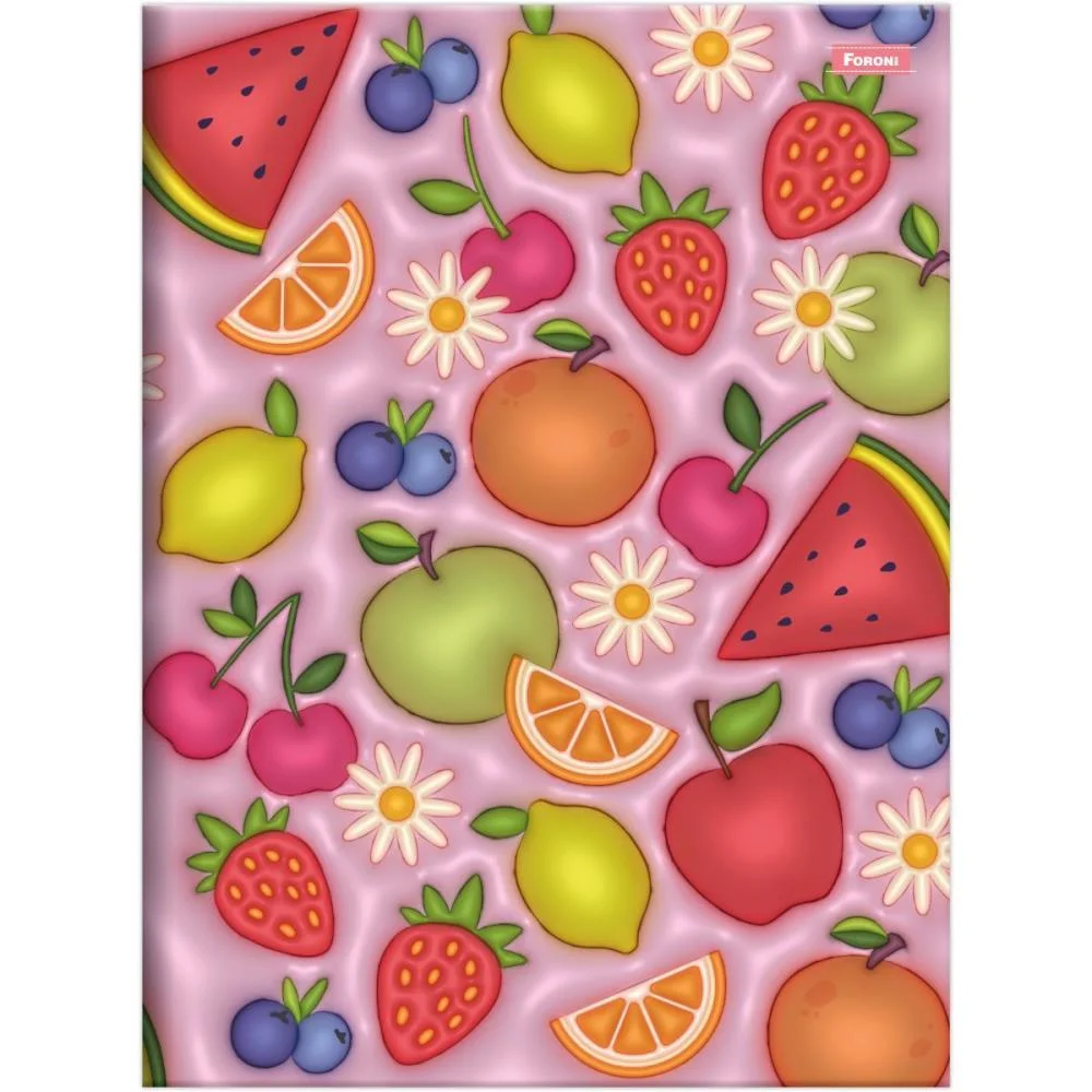 CADERNO BROCHURAO CAPA DURA NICECREAM 80FLS FORONI (PCT.C/05) - imagem 3