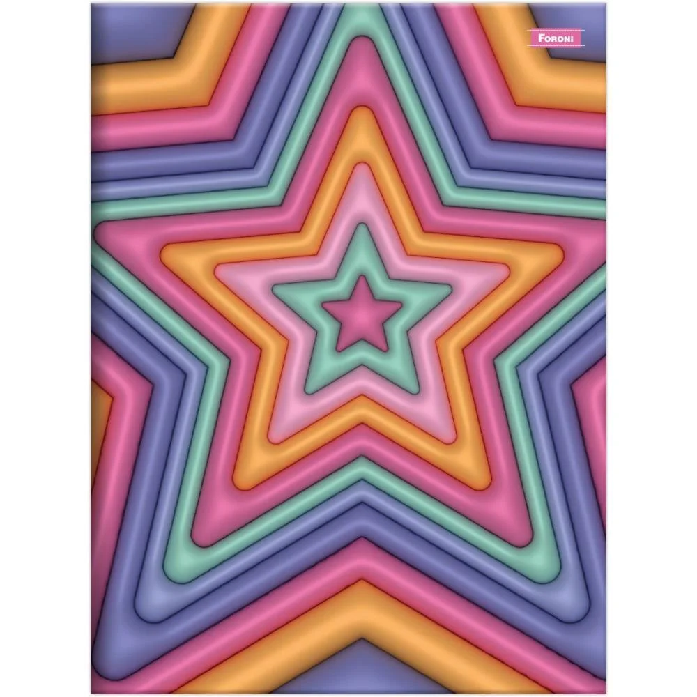 CADERNO BROCHURAO CAPA DURA NICECREAM 80FLS FORONI (PCT.C/05) - imagem 6