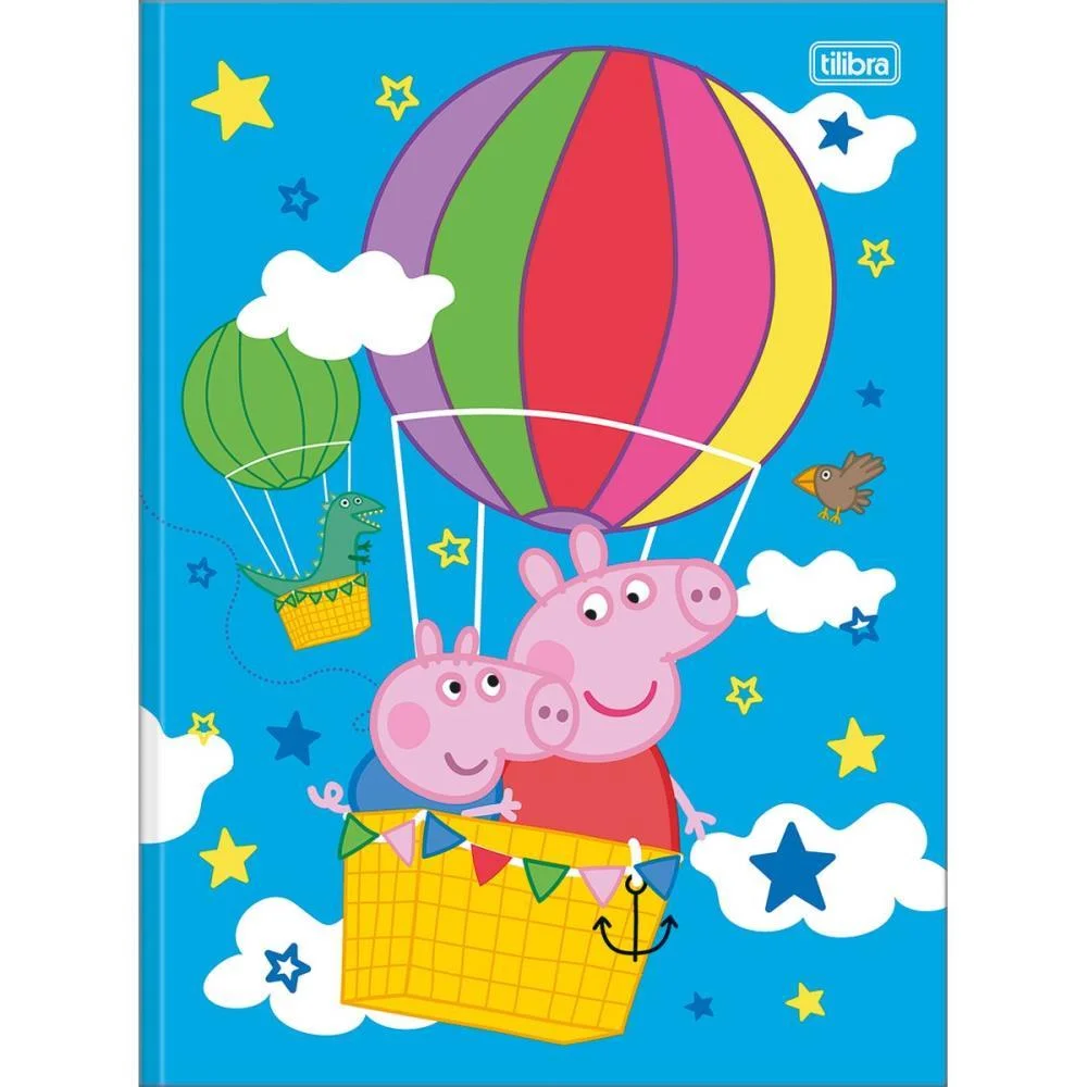 CADERNO BROCHURAO CAPA DURA PEPPA PIG 80FLS TILIBRA (PCT.C/05) - imagem 5