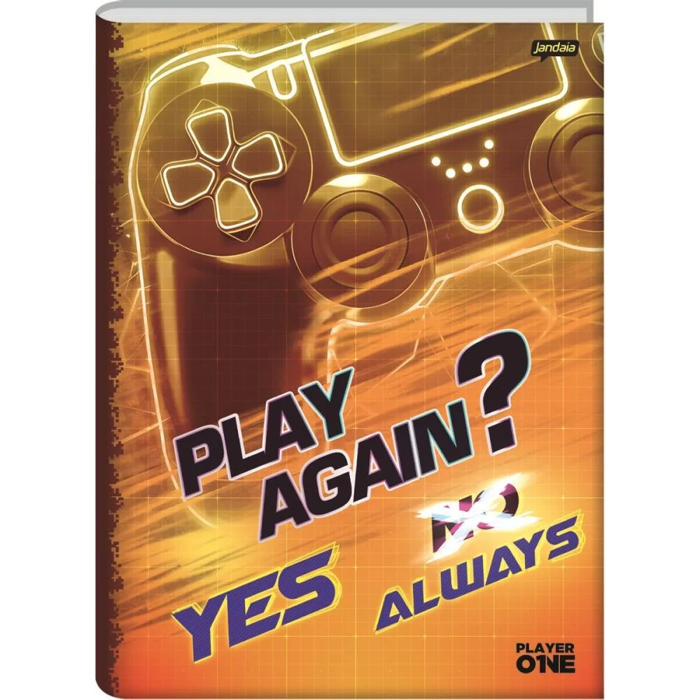 CADERNO BROCHURAO CAPA DURA PLAYER 80FLS. JANDAIA (PCT.C/05) - imagem 6