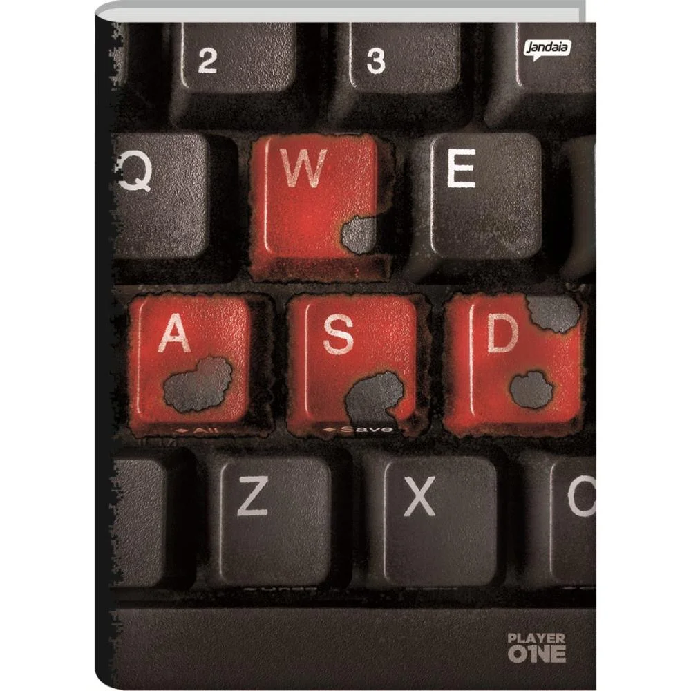 CADERNO BROCHURAO CAPA DURA PLAYER 80FLS. JANDAIA (PCT.C/05) - imagem 7