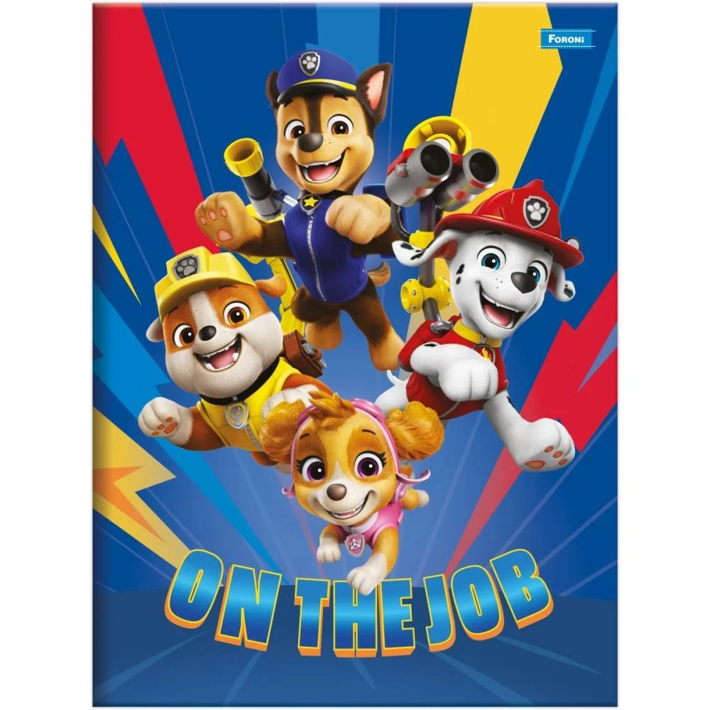 CADERNO BROCHURAO CAPA DURA PATRULHA CANINA 48F FORONI (PCT.C/05) - imagem 4