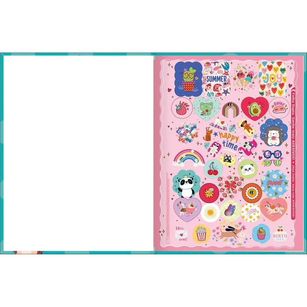 CADERNO BROCHURAO CAPA DURA HOLLY 80FLS. TILIBRA (PCT.C/05) - imagem 3