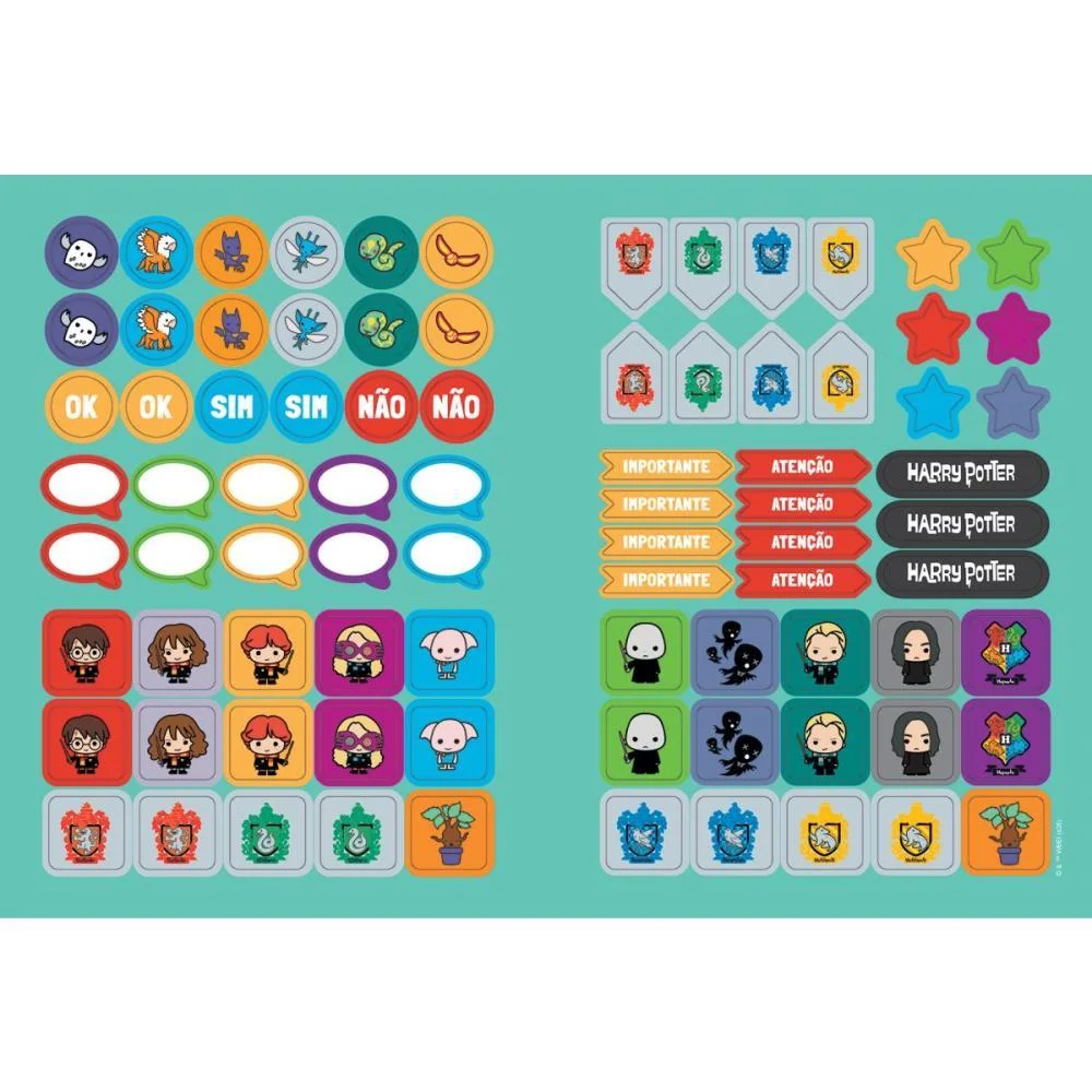 CADERNO BROCHURAO CAPA DURA HARRY POTTER 96FLS JANDAIA (PCT.C/05) - imagem 8