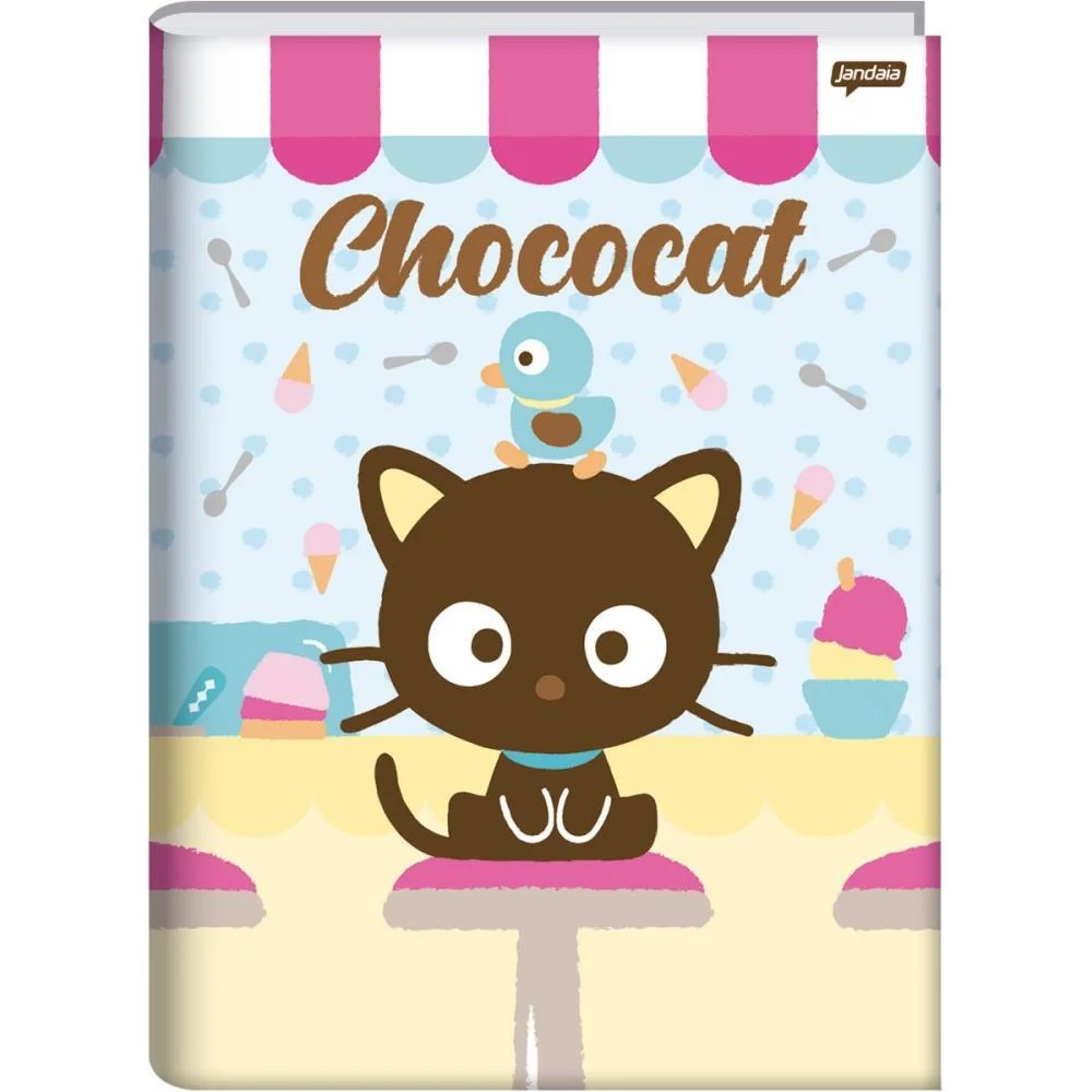 CADERNO BROCHURAO CAPA DURA HELLO KITTY E AMIGOS 80FLS. JANDAIA (PCT.C/05) - imagem 4