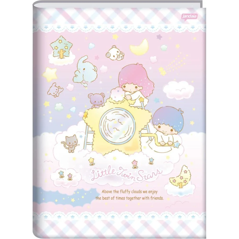 CADERNO BROCHURAO CAPA DURA HELLO KITTY E AMIGOS 80FLS. JANDAIA (PCT.C/05) - imagem 7