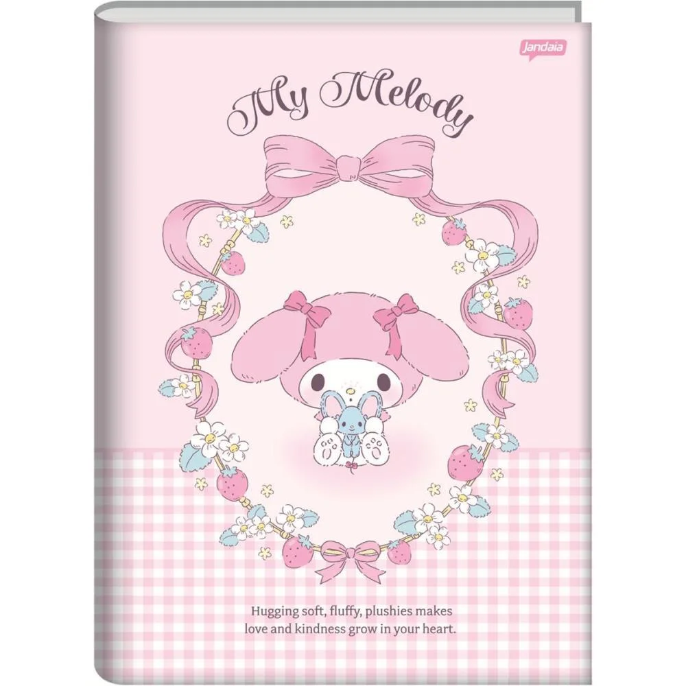 CADERNO BROCHURAO CAPA DURA MY MELODY 80FLS. JANDAIA (PCT.C/05) - imagem 4