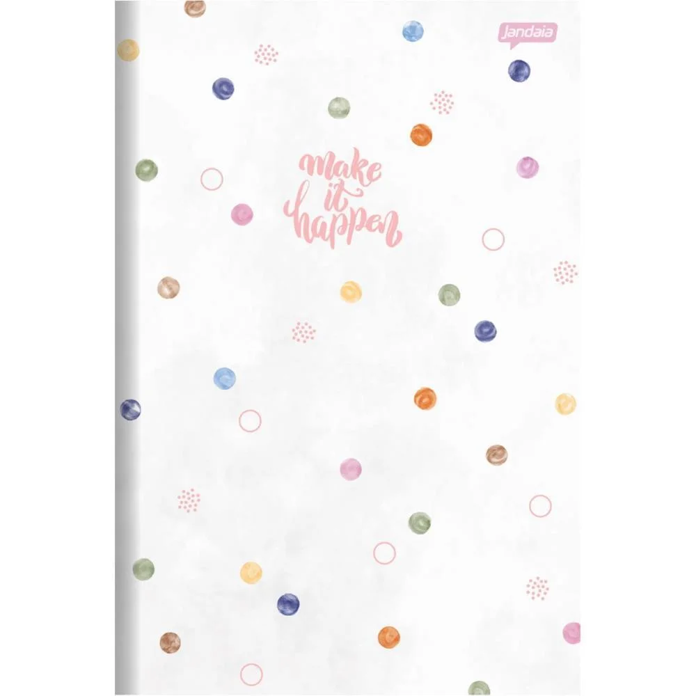 CADERNO BROCHURAO CAPA DURA LA CREME 80FLS. JANDAIA (PCT.C/05) - imagem 4