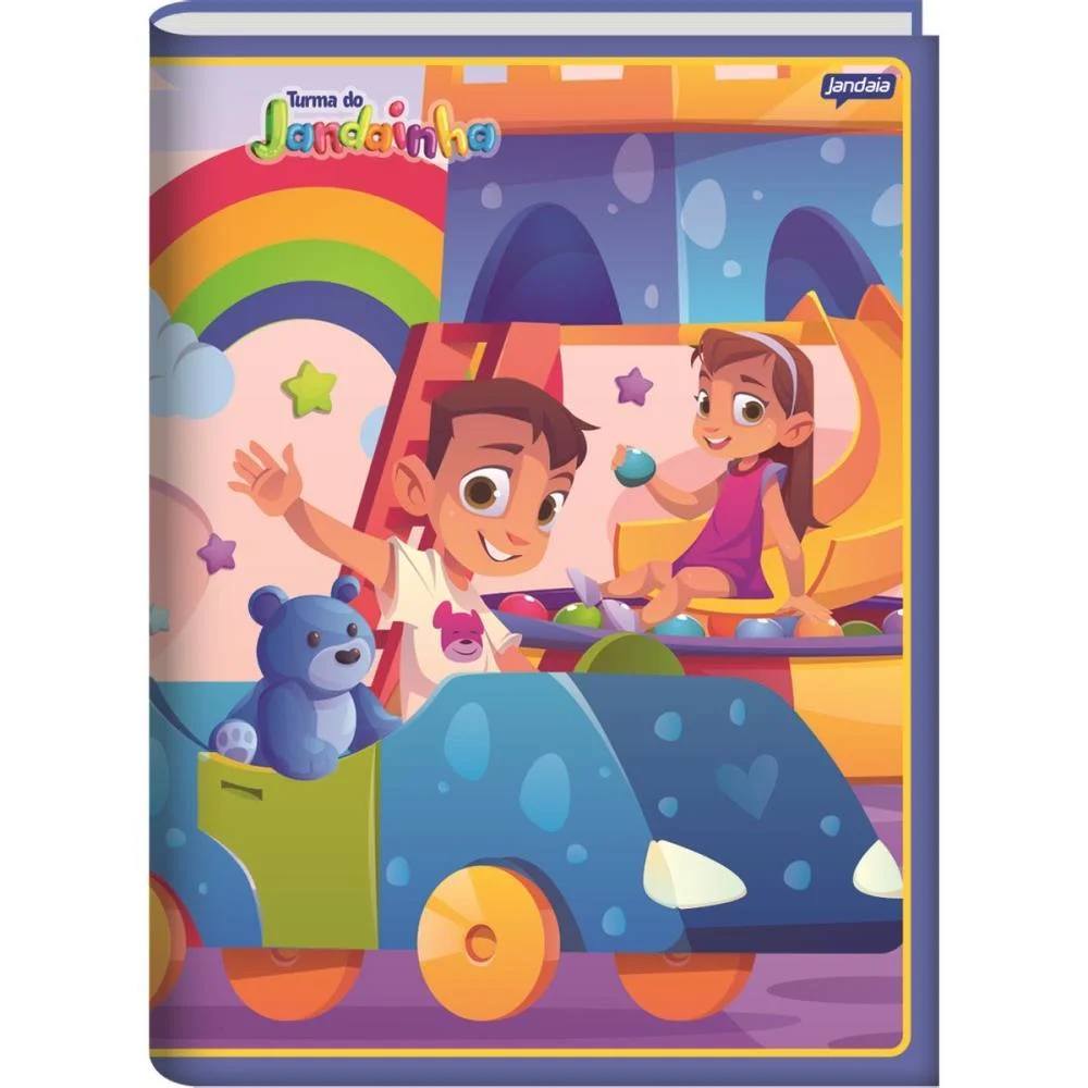 CADERNO BROCHURAO CAPA DURA JANDAINHA MASCULINO 80FLS. JANDAIA (PCT.C/05) - imagem 4