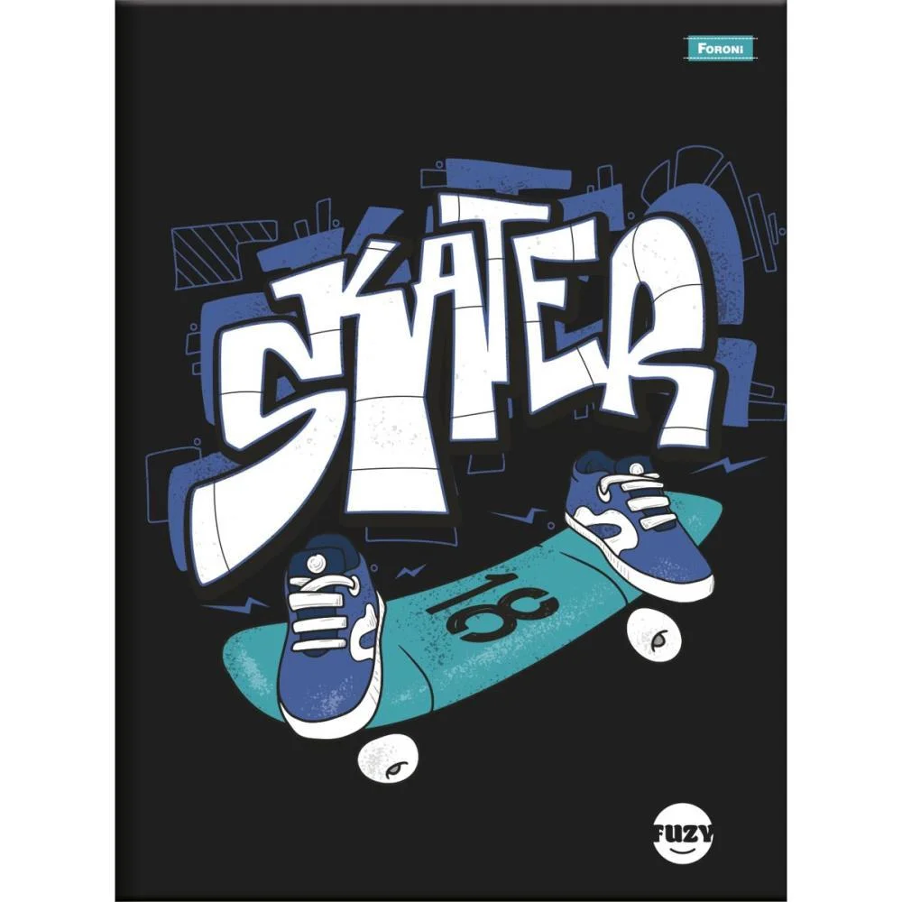 CADERNO BROCHURAO CAPA DURA FUZY 80FLS. FORONI (PCT.C/05) - imagem 6