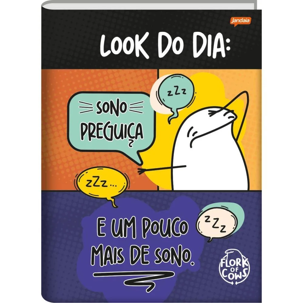 CADERNO BROCHURAO CAPA DURA FLORK 80FLS. JANDAIA (PCT.C/05) - imagem 5