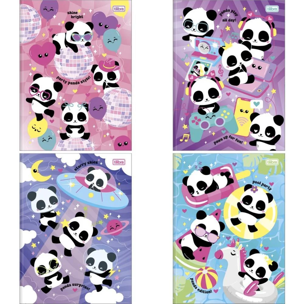 CADERNO BROCHURAO CAPA DURA LOVELY FRIEND 80FLS. TILIBRA (PCT.C/05) - imagem 2