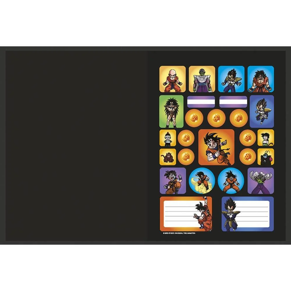 CADERNO BROCHURAO CAPA DURA DRAGON BALL Z 80F ANIMATIVA (PCT.C/05) - imagem 5