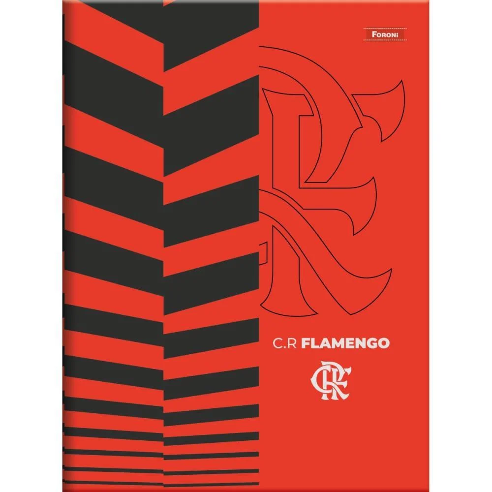CADERNO BROCHURAO CAPA DURA FLAMENGO 80F FORONI (PCT.C/05) - imagem 4