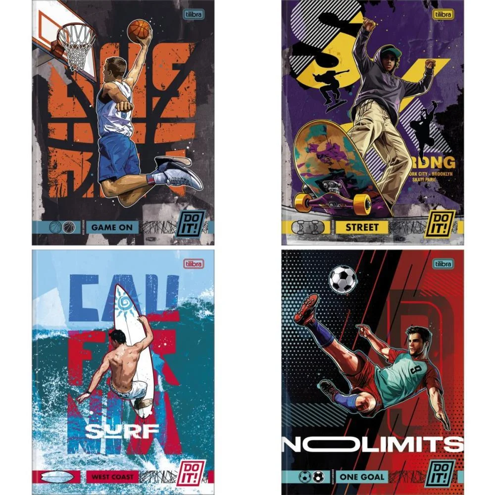 CADERNO BROCHURAO CAPA DURA DO IT! 80FLS TILIBRA (PCT.C/05) - imagem 4