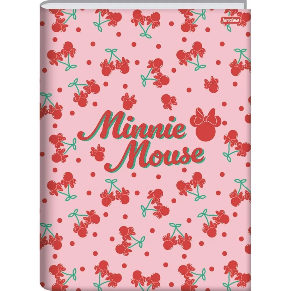 CADERNO BROCHURAO CAPA DURA MINNIE ARTS 80FLS. JANDAIA (PCT.C/05) - imagem 4