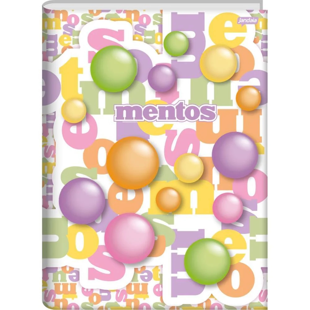 CADERNO BROCHURAO CAPA DURA MENTOS 80FLS. JANDAIA (PCT.C/05) - imagem 6