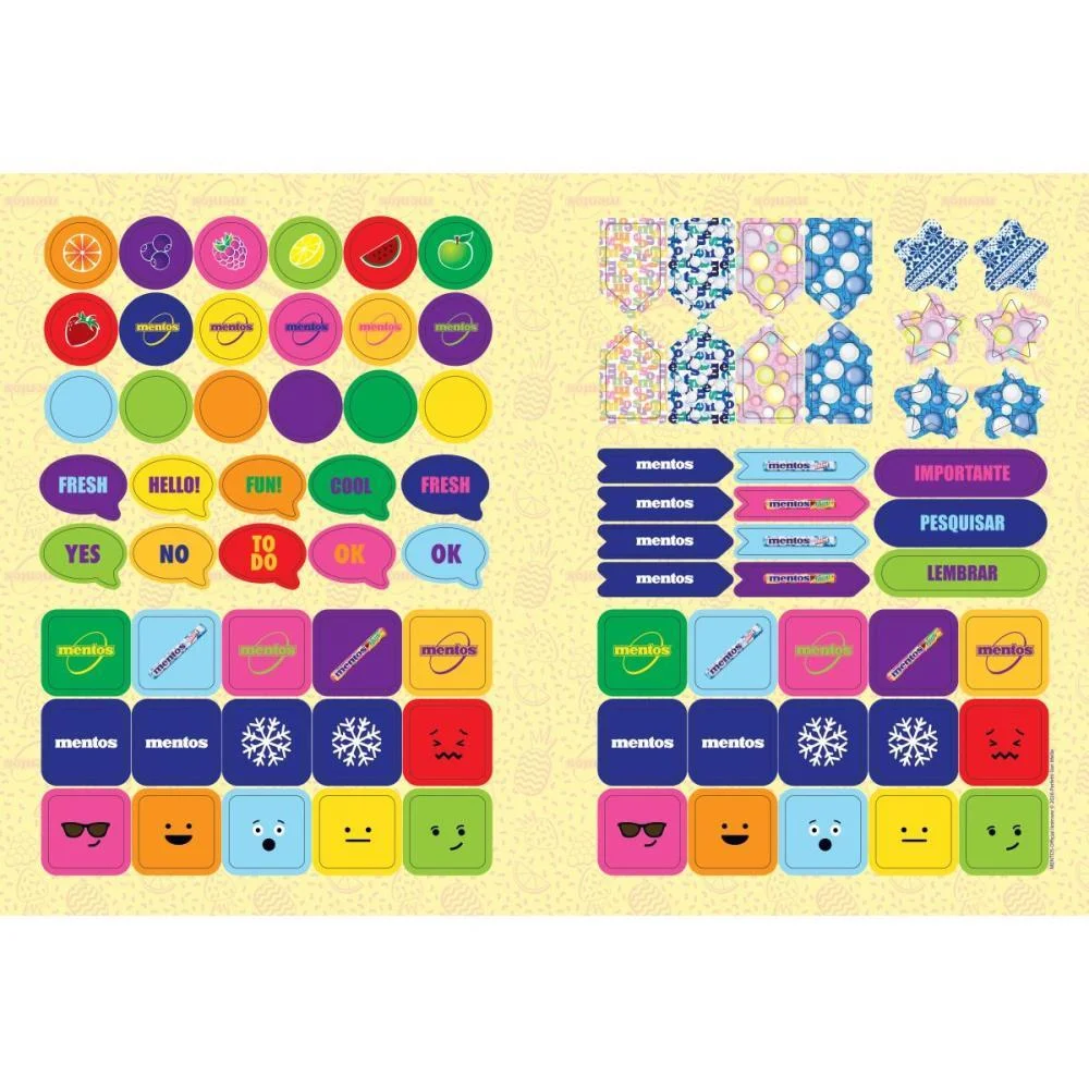 CADERNO BROCHURAO CAPA DURA MENTOS 80FLS. JANDAIA (PCT.C/05) - imagem 8