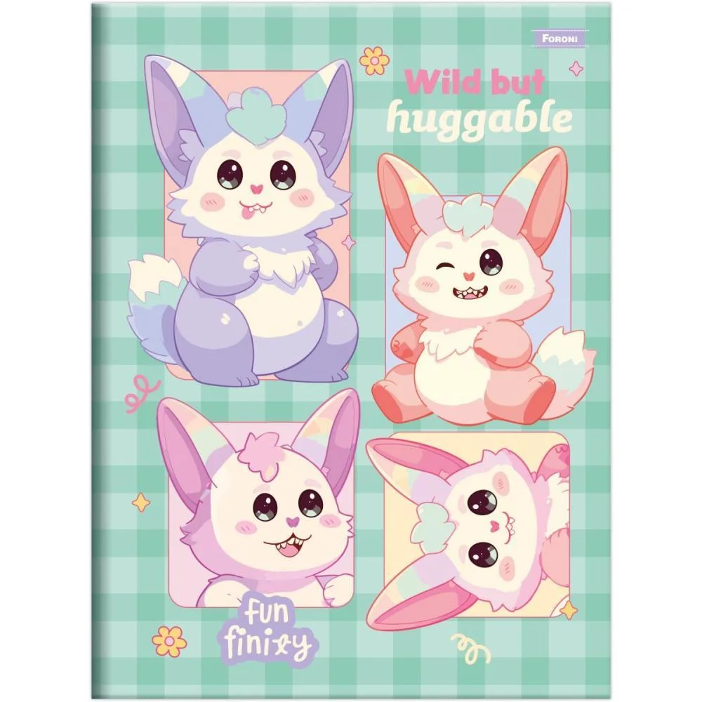 CADERNO BROCHURAO CAPA DURA FUNFINILY 80FLS FORONI (PCT.C/05) - imagem 5