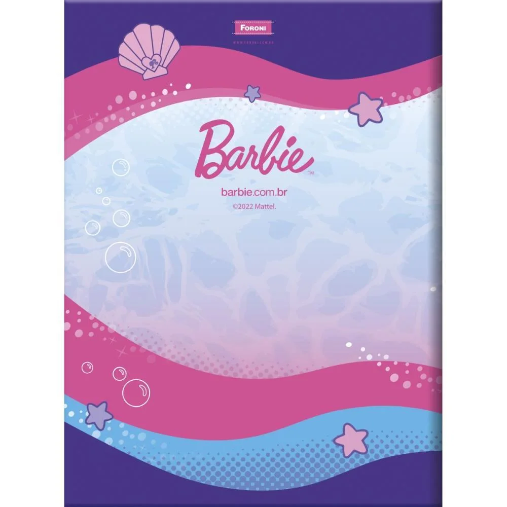 CADERNO BROCHURAO CAPA DURA BARBIE DREAMTOPIA 80F FORONI (PCT.C/05) - imagem 7