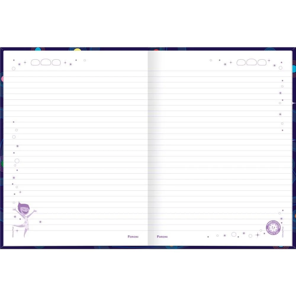 CADERNO BROCHURAO CAPA DURA DIVERTIDAMENTE COLLEGE 160F FORONI (PCT.C/04) - imagem 7