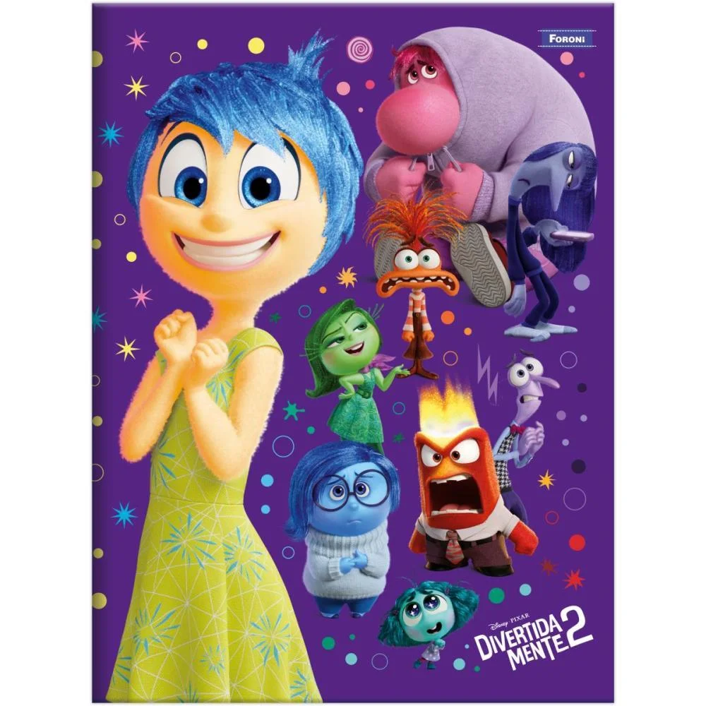 CADERNO BROCHURAO CAPA DURA DIVERTIDAMENTE 80F FORONI (PCT.C/05) - imagem 2