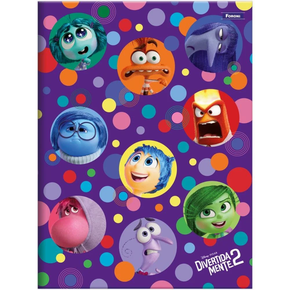 CADERNO BROCHURAO CAPA DURA DIVERTIDAMENTE 80F FORONI (PCT.C/05) - imagem 4