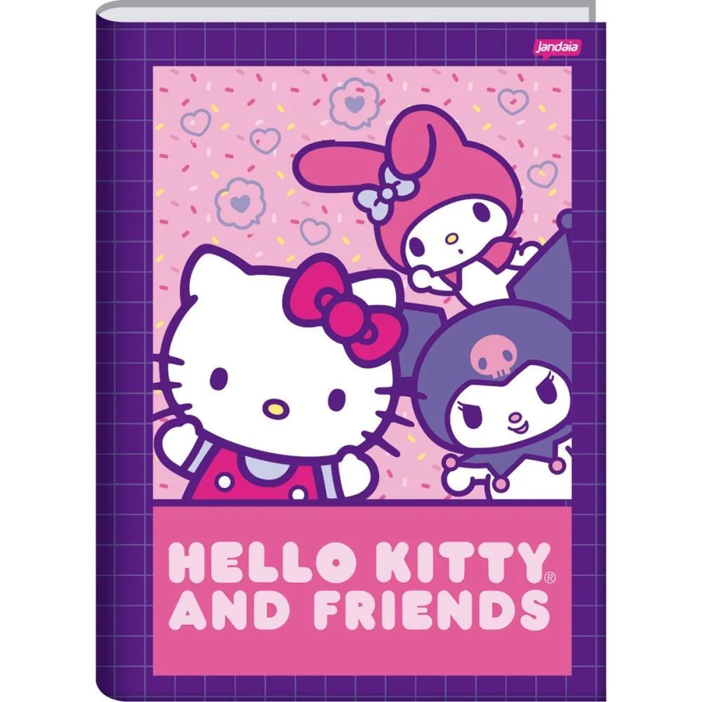 CADERNO BROCHURAO CAPA DURA BESTIES FOREVER 80FLS. JANDAIA (PCT.C/05) - imagem 6