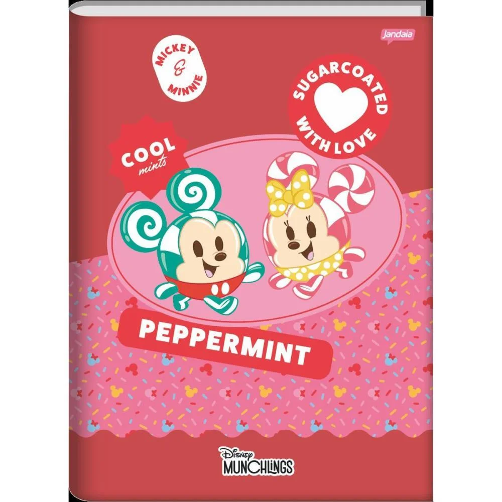 CADERNO BROCHURAO CAPA DURA DISNEY MUNCHILLINGS 80FLS JANDAIA (PCT.C/05) - imagem 7