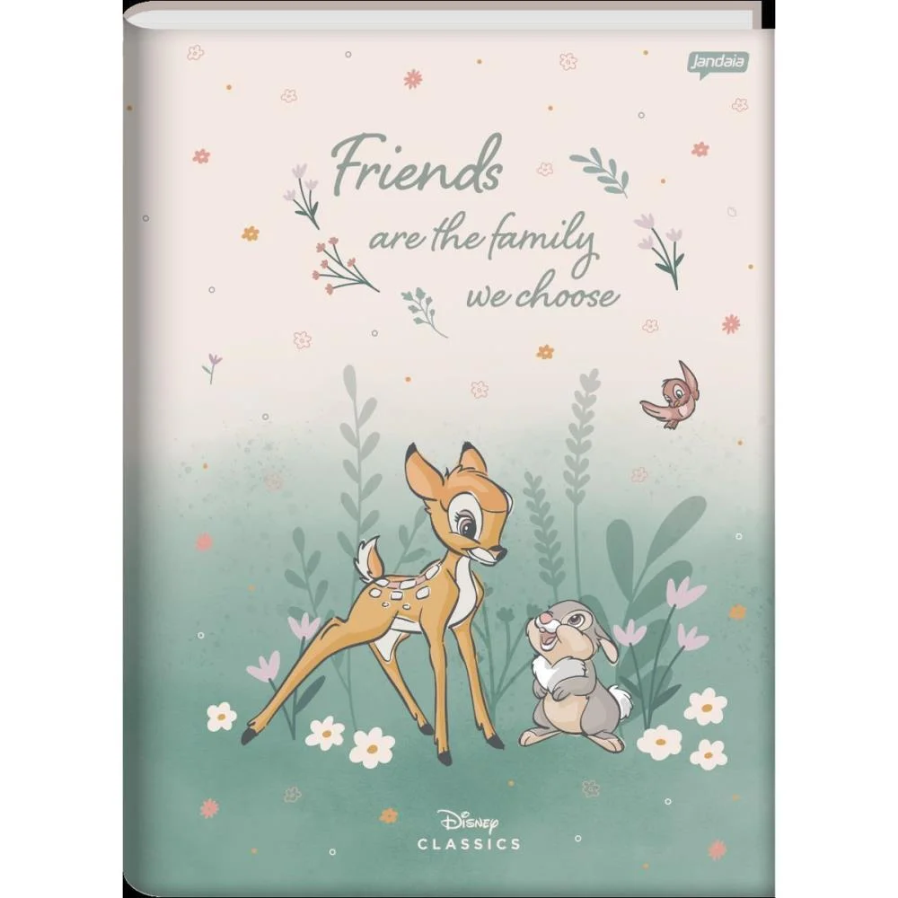 CADERNO BROCHURAO CAPA DURA DISNEY CLASSICOS 80FLS JANDAIA (PCT.C/05) - imagem 7