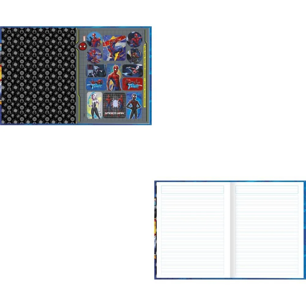 CADERNO CALIGRAFIA CAPA DURA SPIDER MAN 40FL VERT. BROC TILIBRA (PCT.C/05) - imagem 3